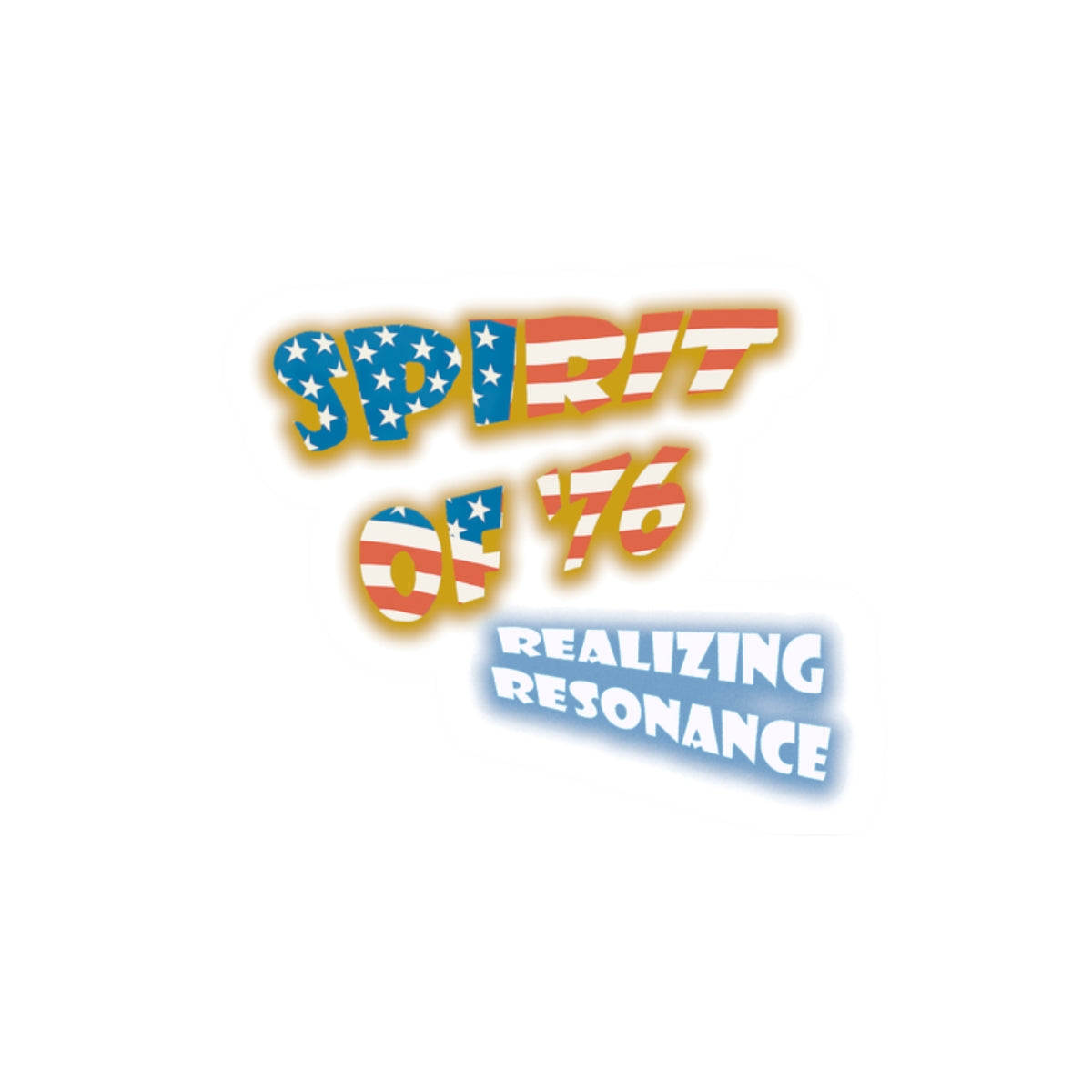 Spirit of '76 Kiss-Cut Stickers